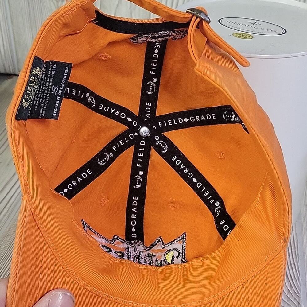 Field Grade Ruthless Orange Unisex Adjustable Hat - Picture 7 of 10